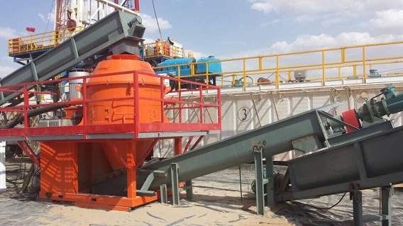 Brightway Cutting Dryer System turned waste into wealth in Drilling Site