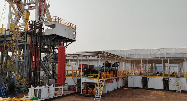 Drilling Rig Mud Solids Control System on the Malaysian Oilfield