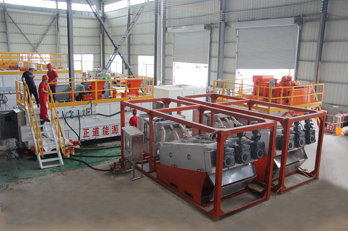 40m3/h Sludge Dewatering System for Singapore