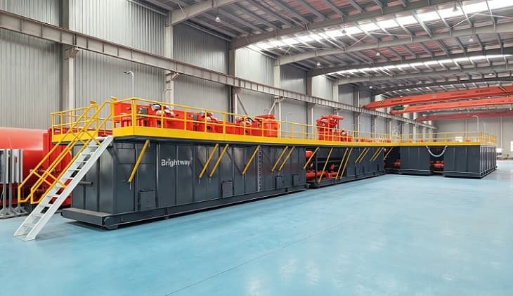 The Second 1000HP Solids Control System Shipped to India 