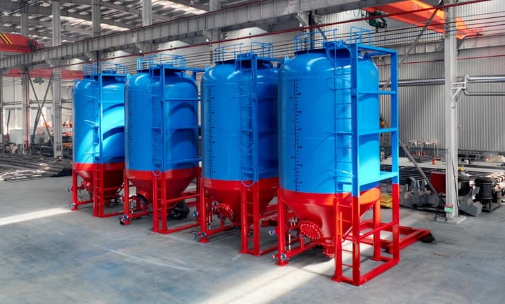 Barite Bulk Silos Barite Bulk Silos